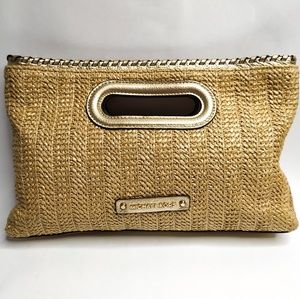 Michael kors Rosalie Clutch Bag Pale Gold
